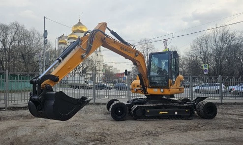 Экскаватор колесно-гусеничный HZM X9