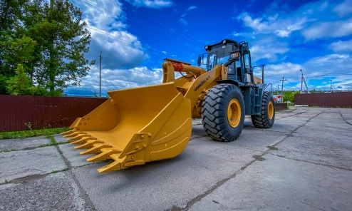 Фронтальный погрузчик Lonking ZL50NC, 3 гидролинии